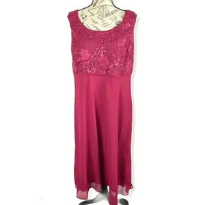 Le Bos Women's Sequin Embroidered Jacket Dress